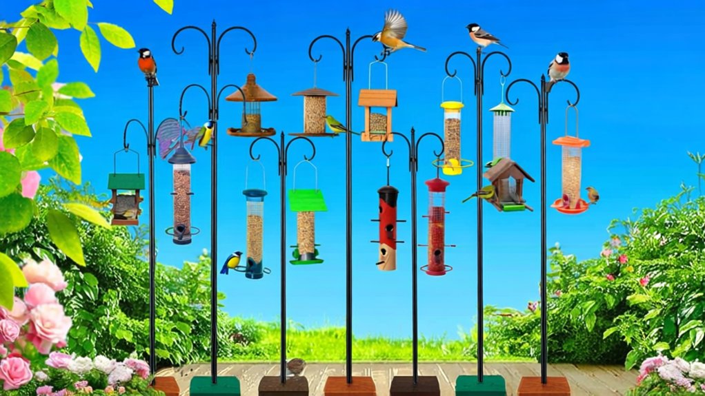 bird feeder pole recommendations
