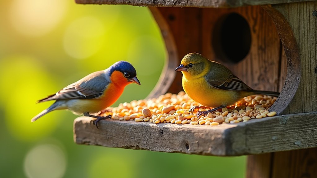 choosing nutritious bird seed