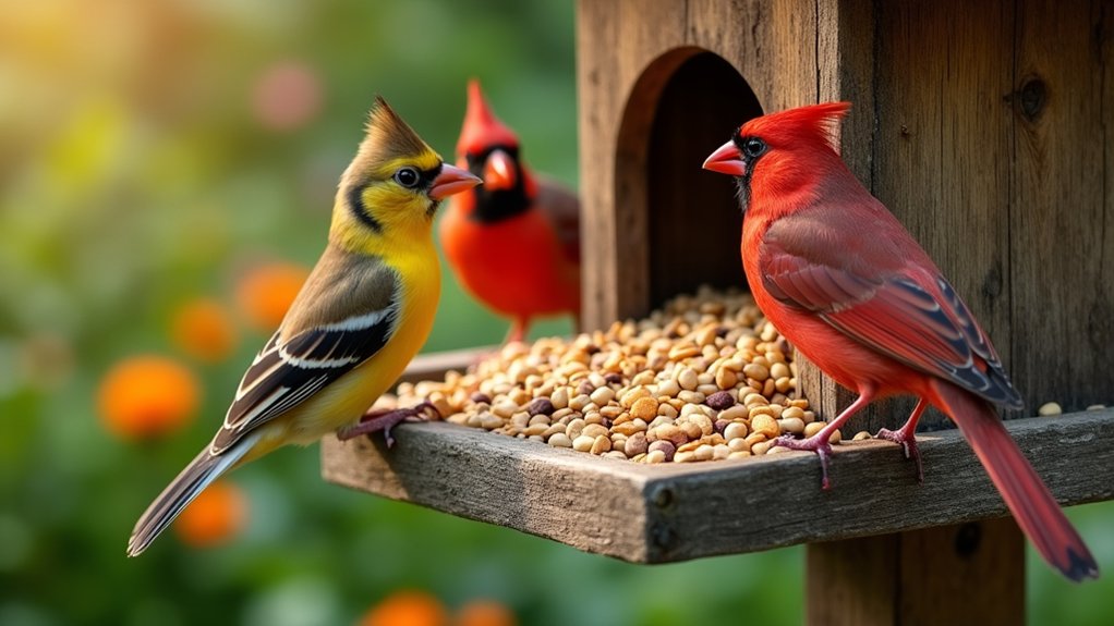 choosing suitable bird seed