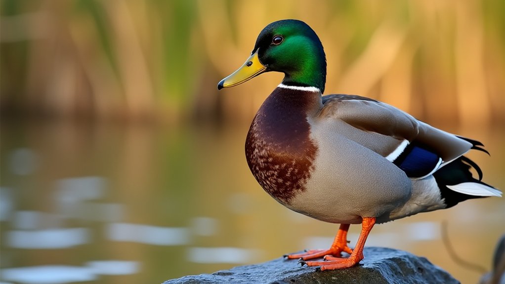 ducks classified as birds