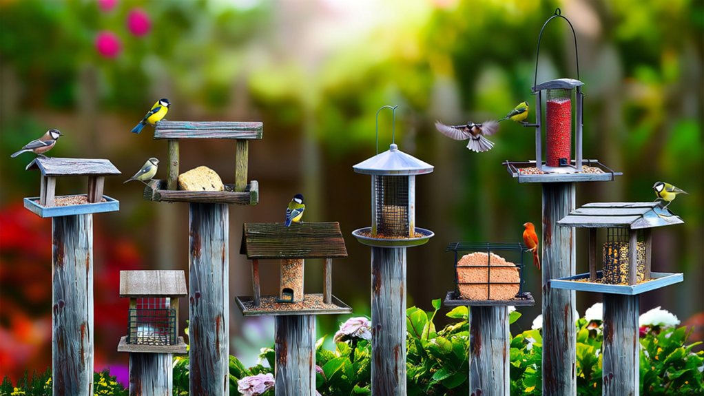 durable bird feeding stations