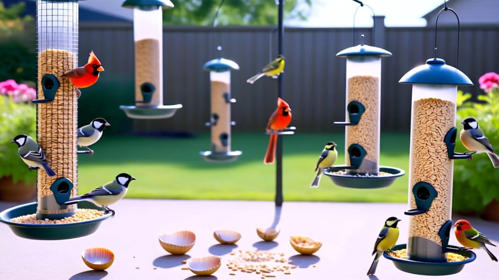 no mess bird seed options