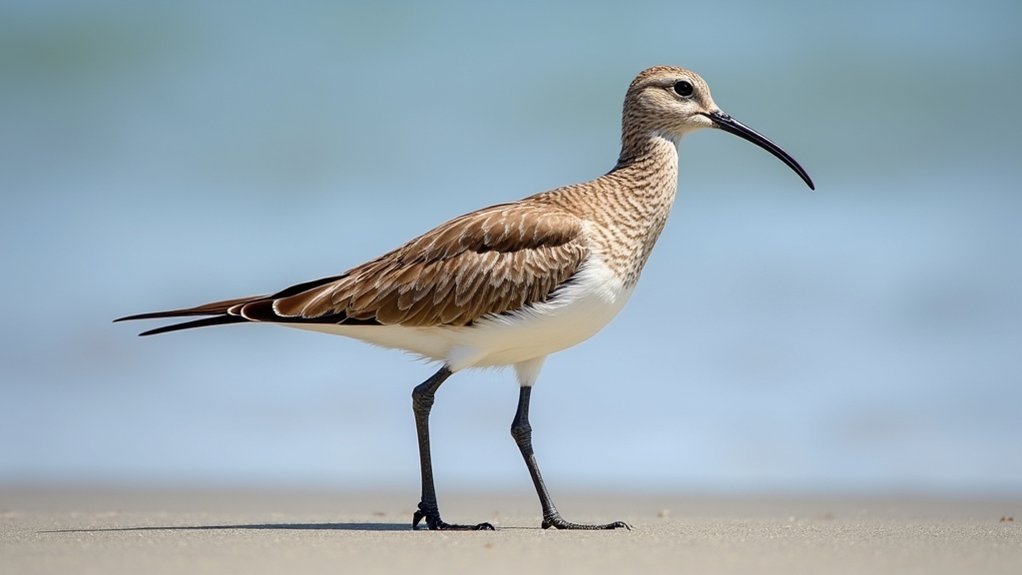 tail shape aids identification