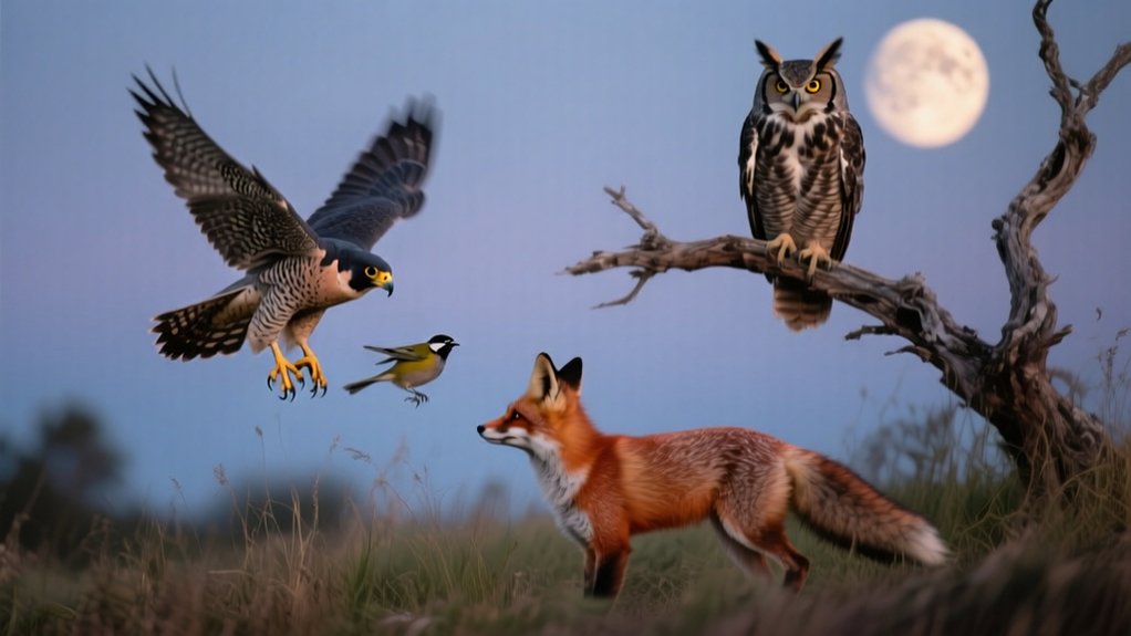 birds natural predators identified