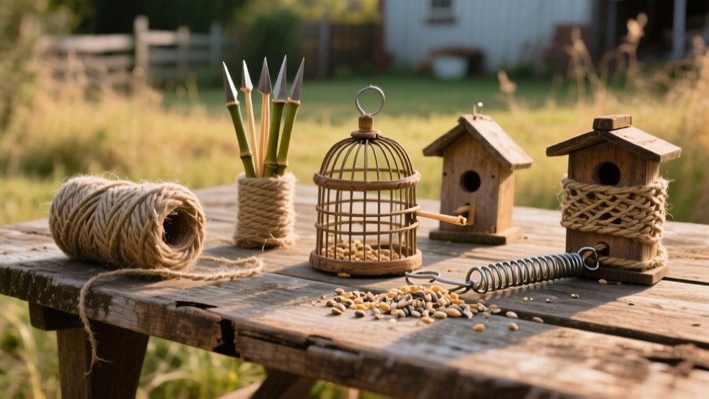 build simple bird traps