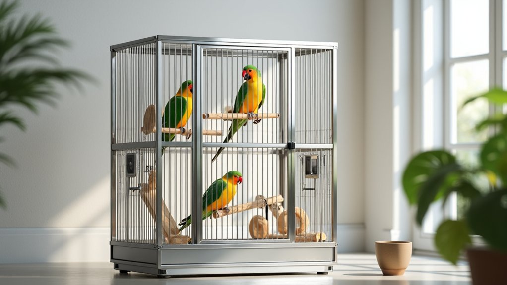 choosing a spacious safe cage