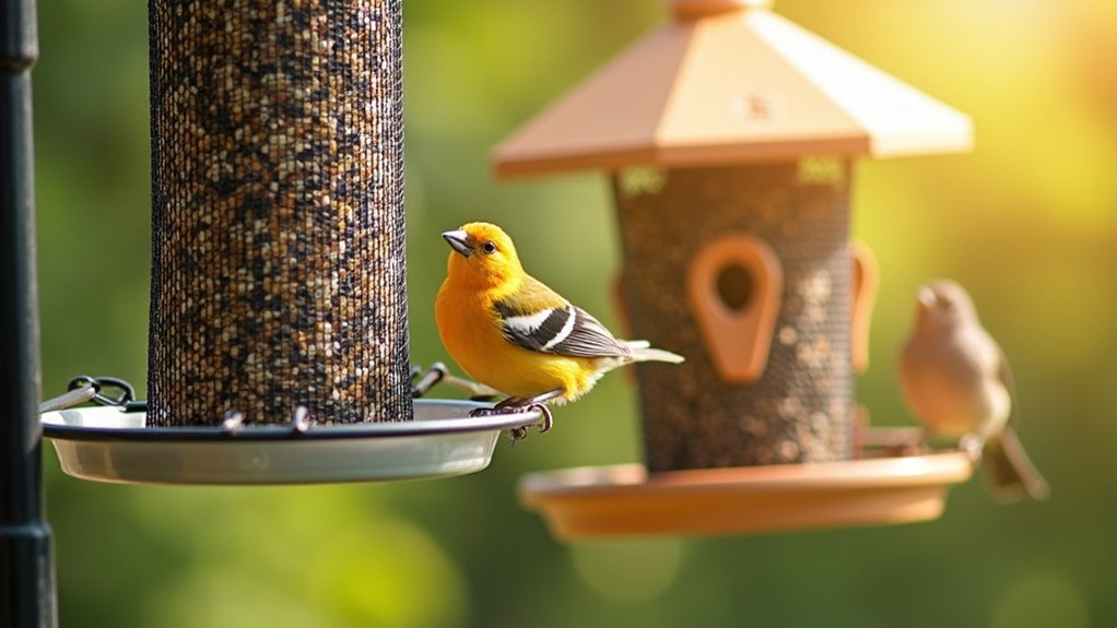 choosing a suitable bird feeder