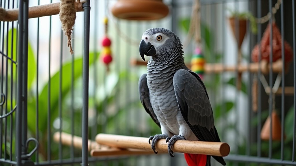 choosing an african grey cage