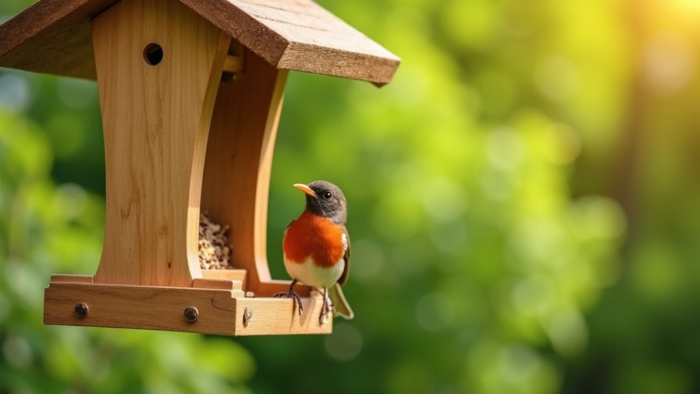 choosing robin friendly feeders
