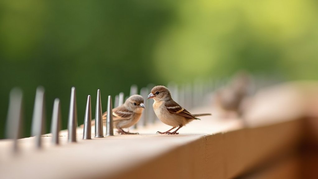 choosing safe bird spikes