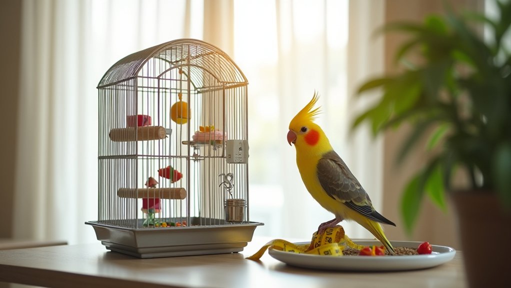 cockatiel cage selection factors