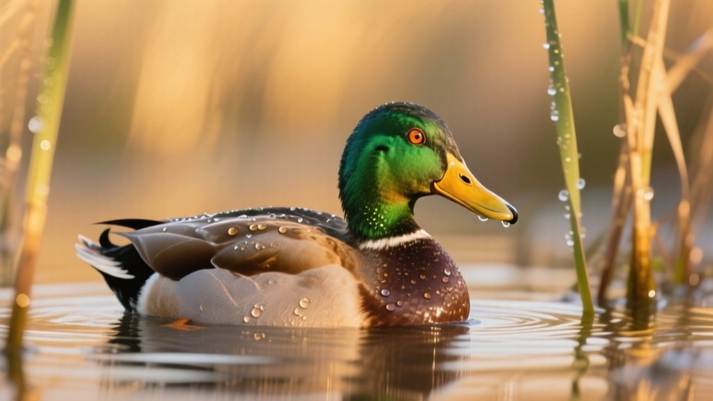 ducks are classified as birds