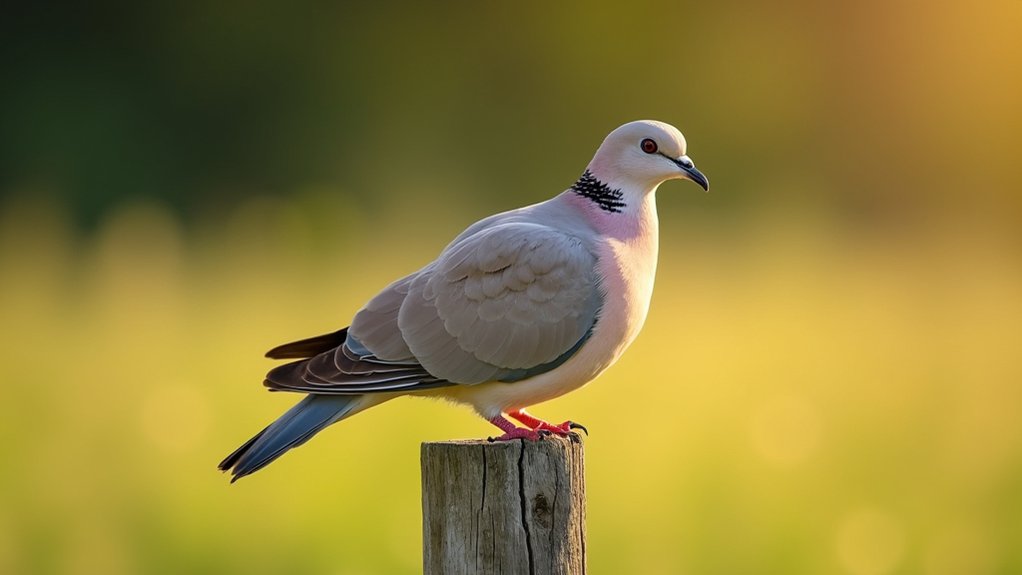 eurasian collared dove characteristics
