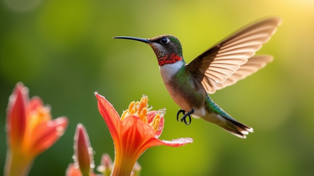 exceptional multidirectional flight abilities