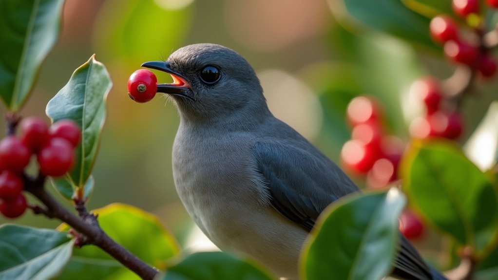 gray catbird s winter diet