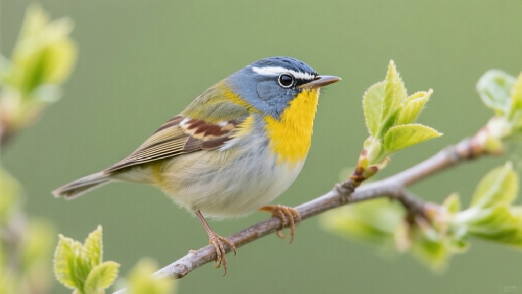 identify northern parula characteristics