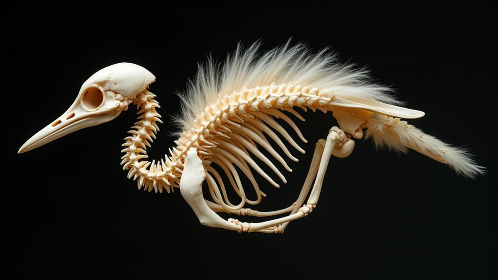 lightweight strong avian skeleton