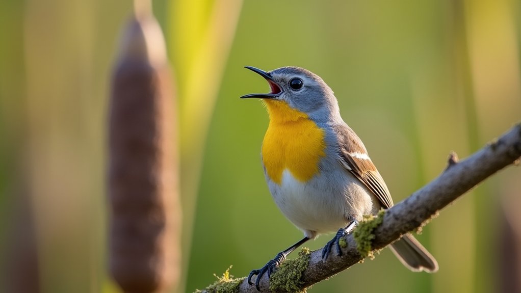 northern parula vocalizations patterns