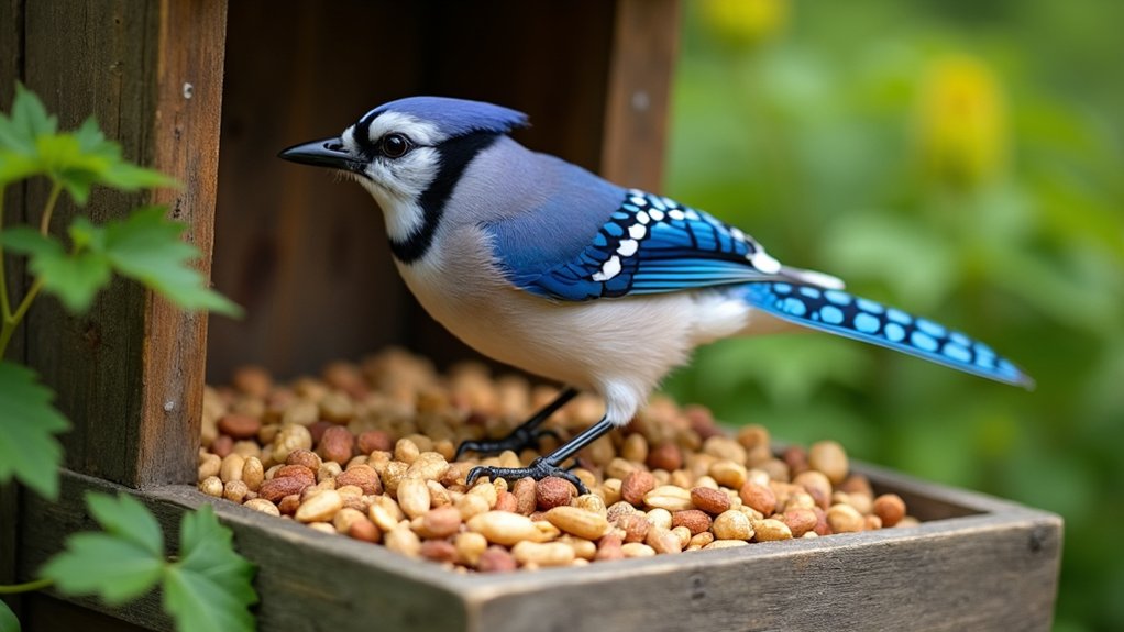 nutritional needs for blue jays