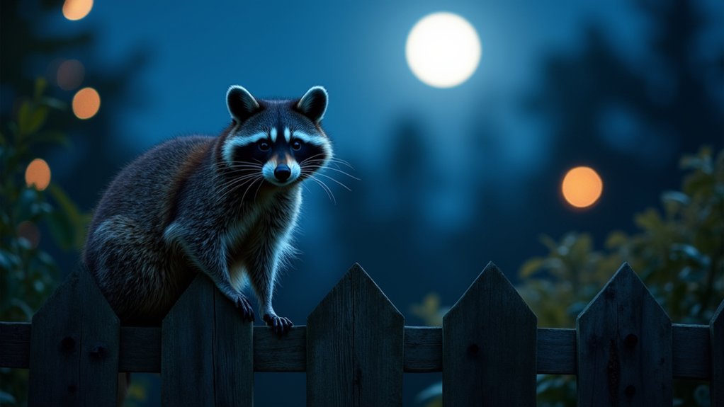 raccoons as nocturnal avian predators