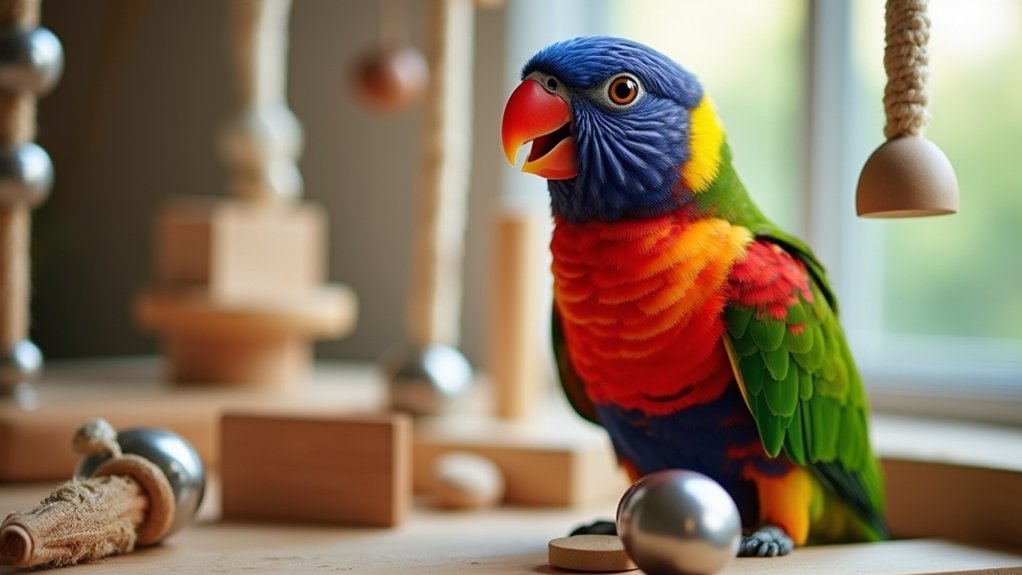 safe engaging durable bird toys