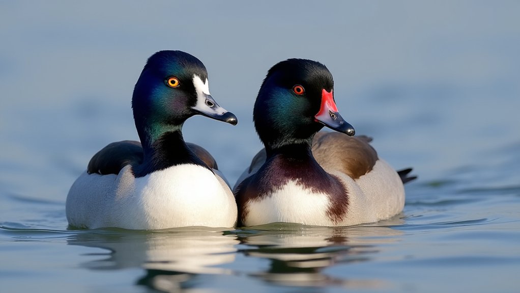 scaup versus ring necked identification
