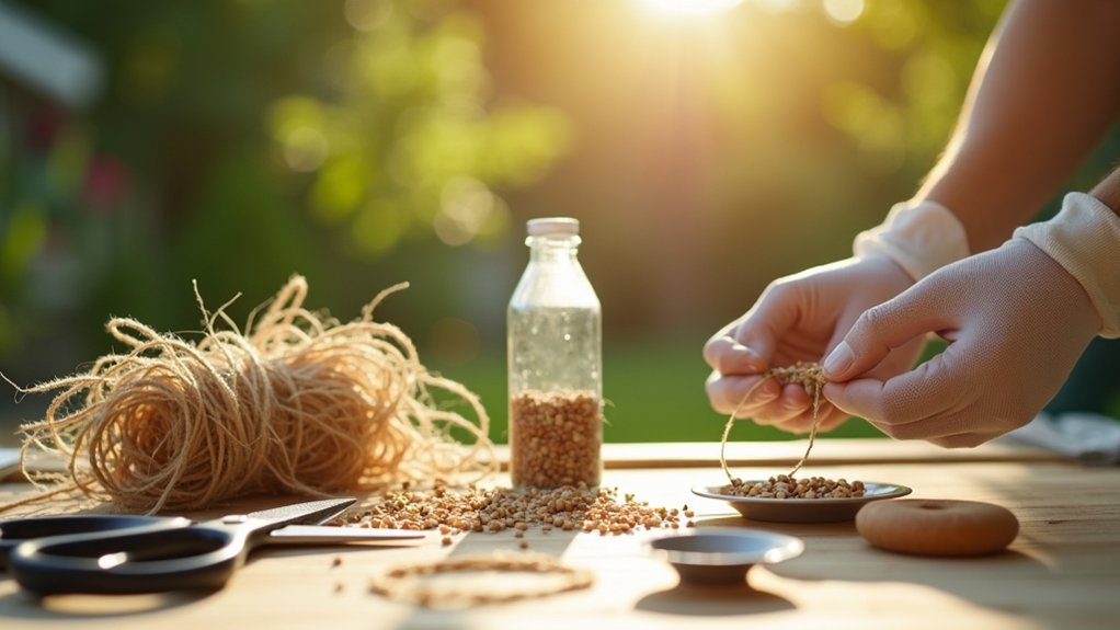 simple household bird trap