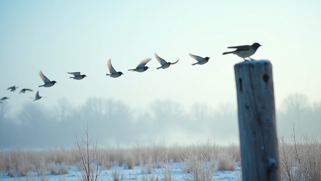 temperature triggers bird migration