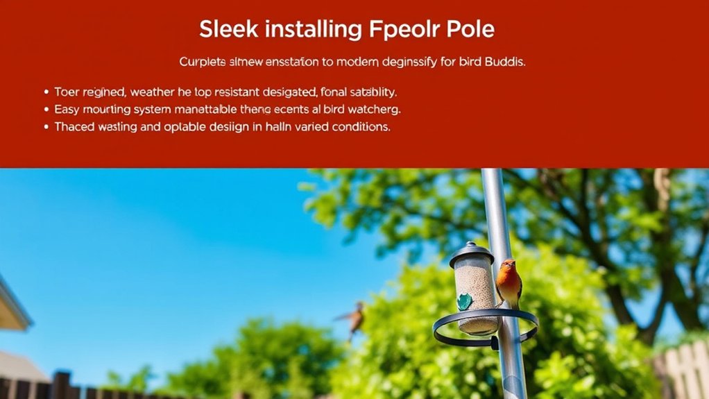 durable adjustable stable pole