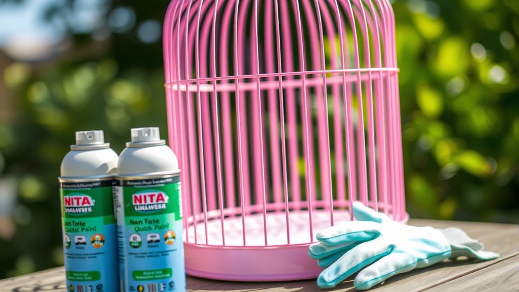 non toxic durable spray paint