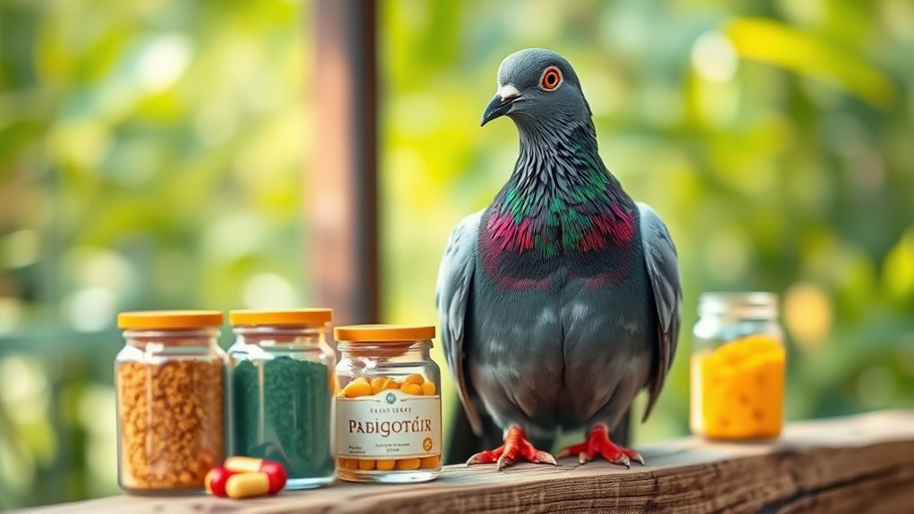 probiotics for pigeon health
