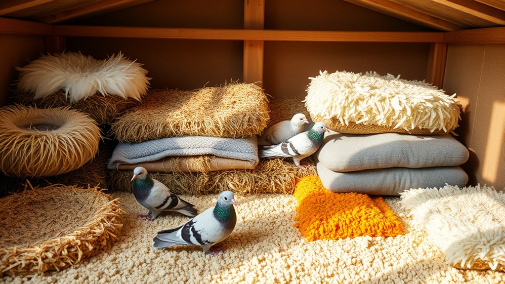 top pigeon bedding options