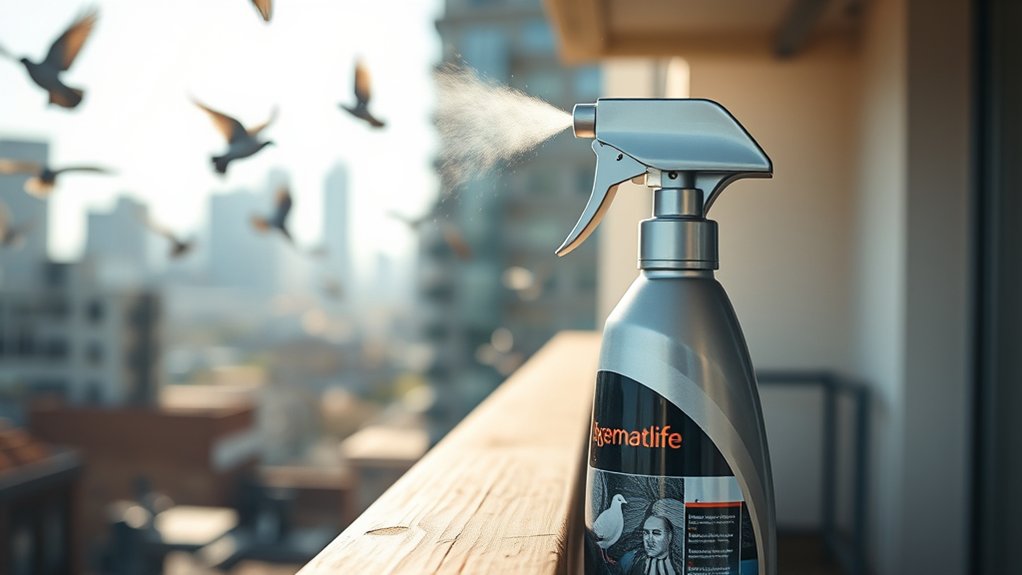 top pigeon repellent sprays