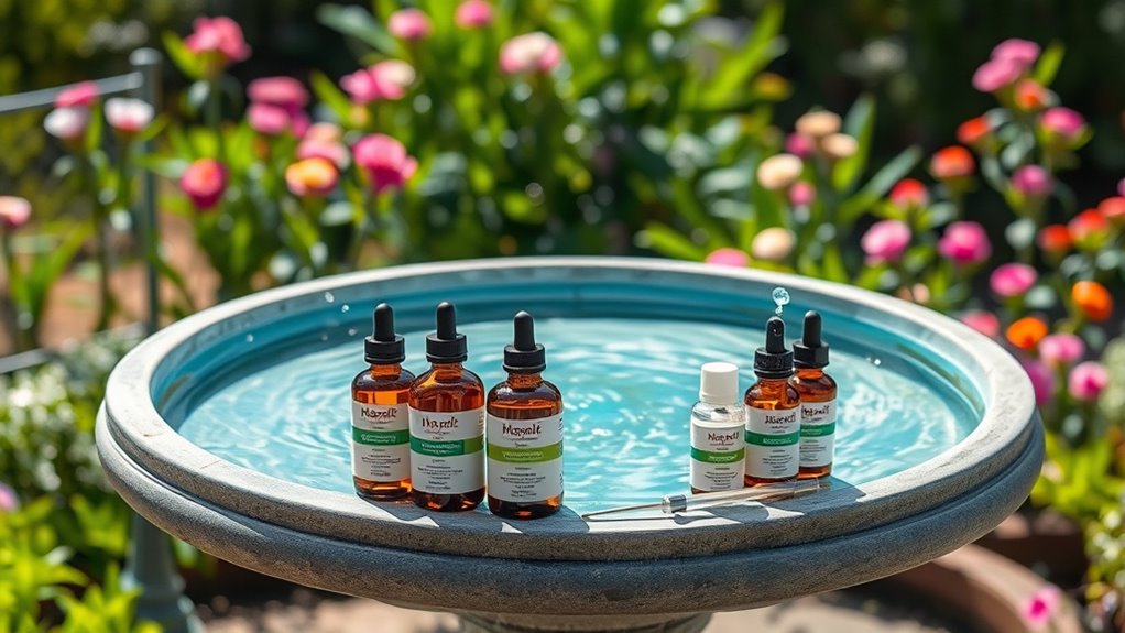 mosquito control for bird baths