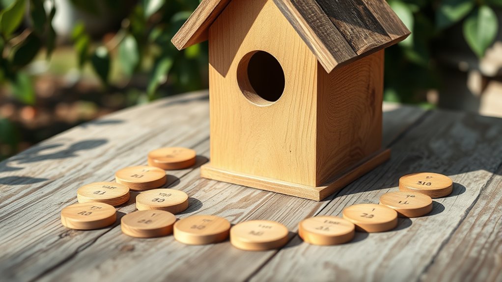 optimal birdhouse hole sizes