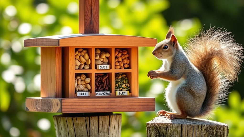 squirrel proof bird food