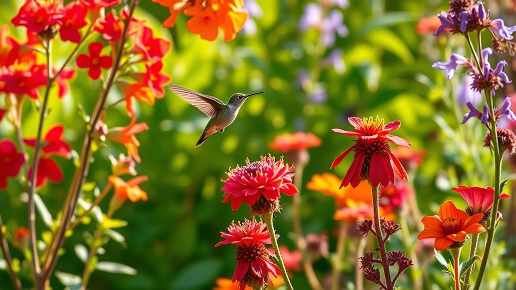 top 14 hummingbird friendly flowers