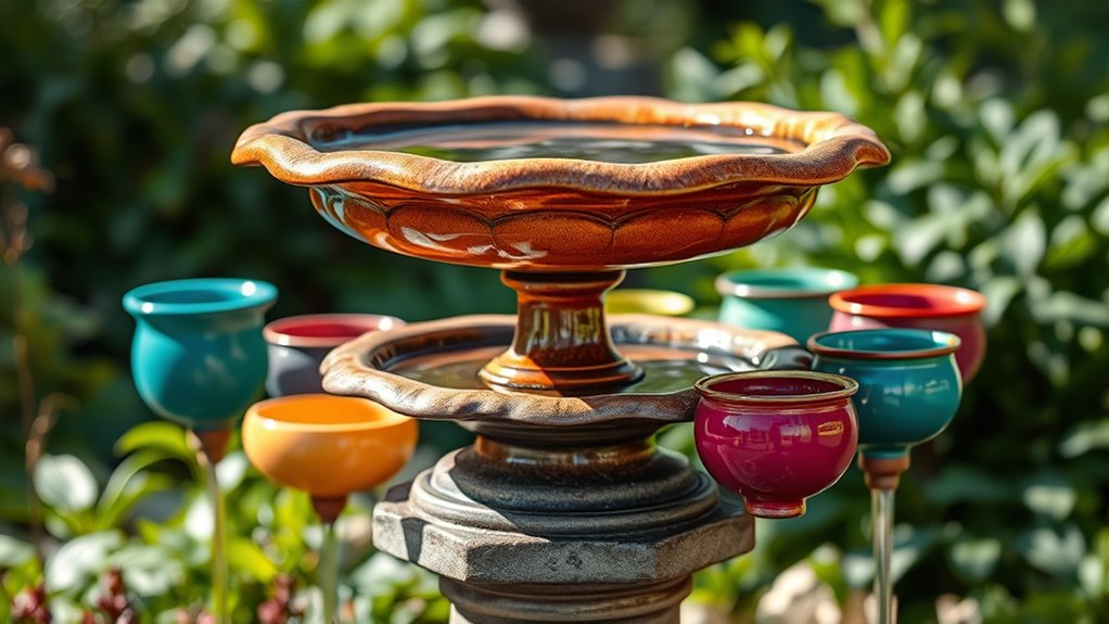 top 15 bird bath colors