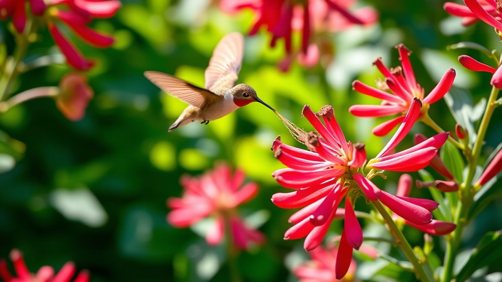 top bee balm for hummingbird attraction