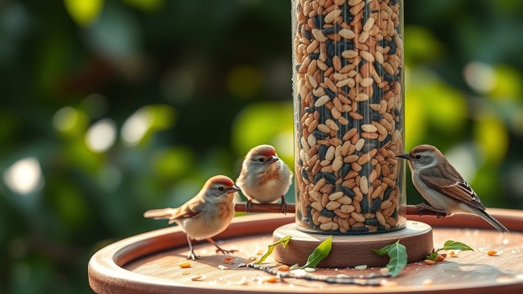 top bird feeder foods