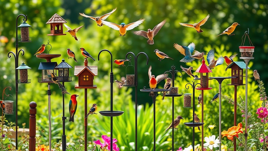 top bird feeder stand picks