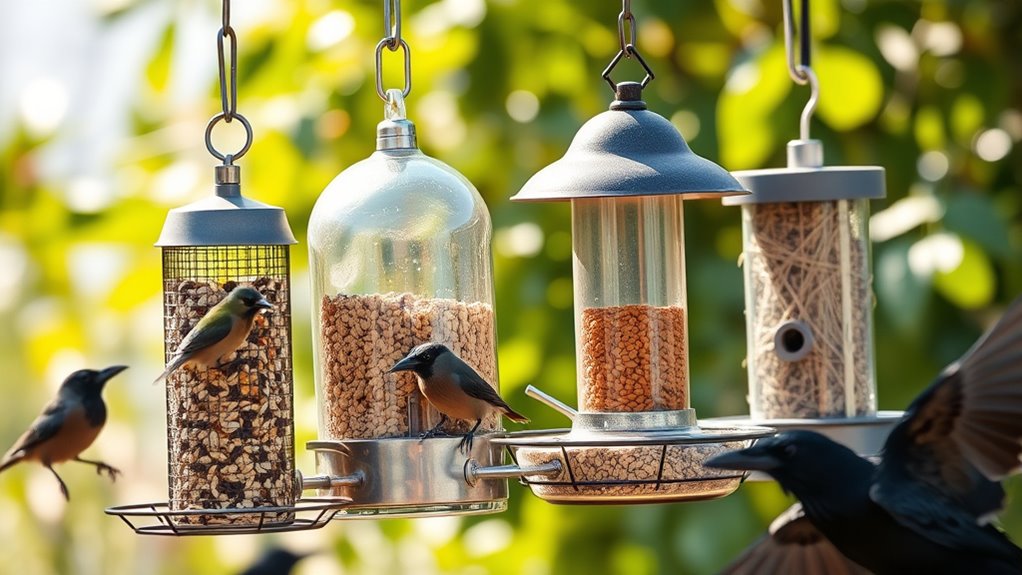 top bird feeders for crow prevention