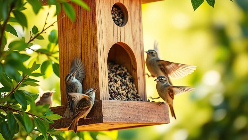 top bird feeders for sparrows