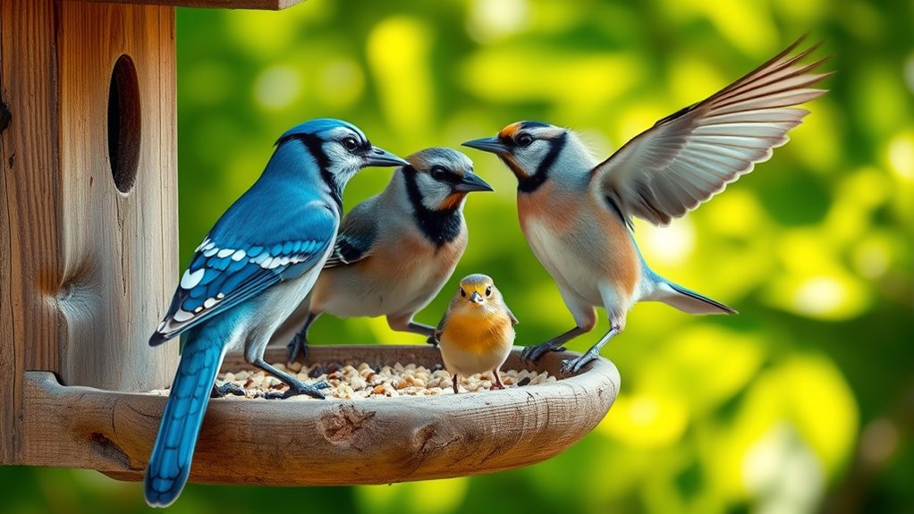 top bird squirrel food choices