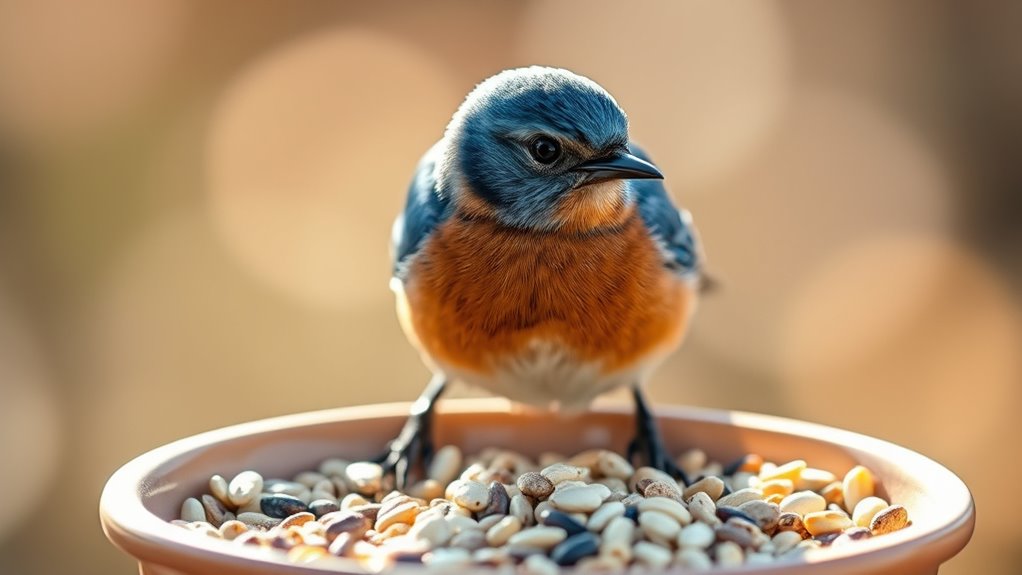 top bluebird bird food