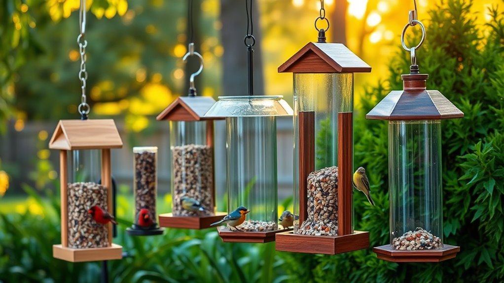 top hopper bird feeders