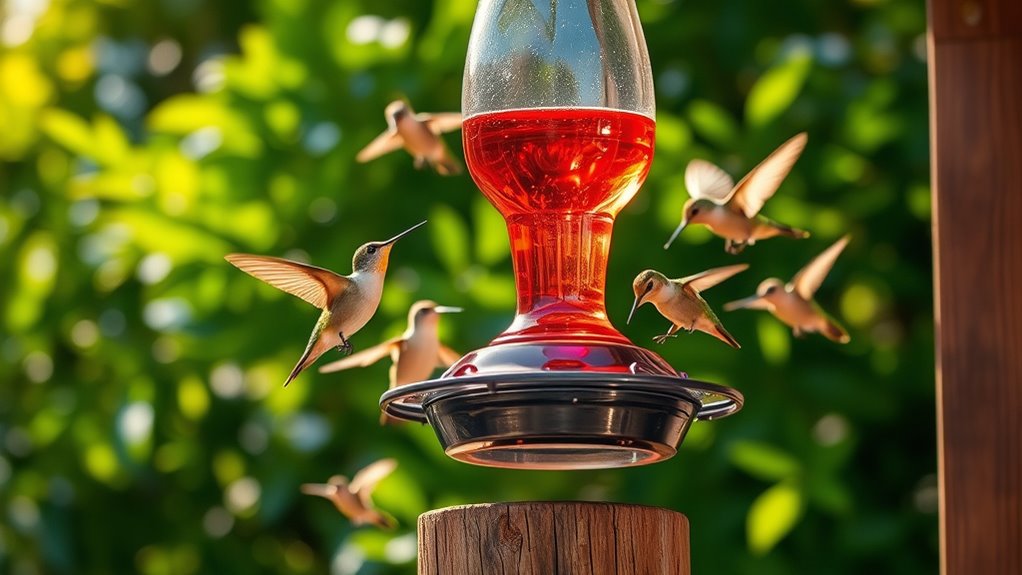 top hummingbird feeder options