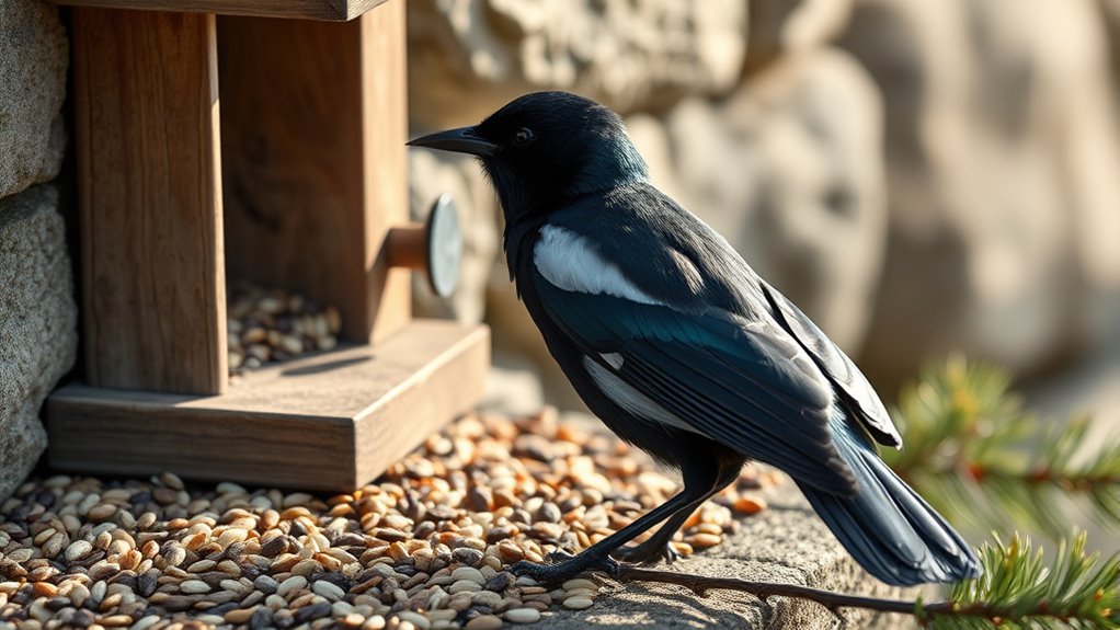 top magpie bird food