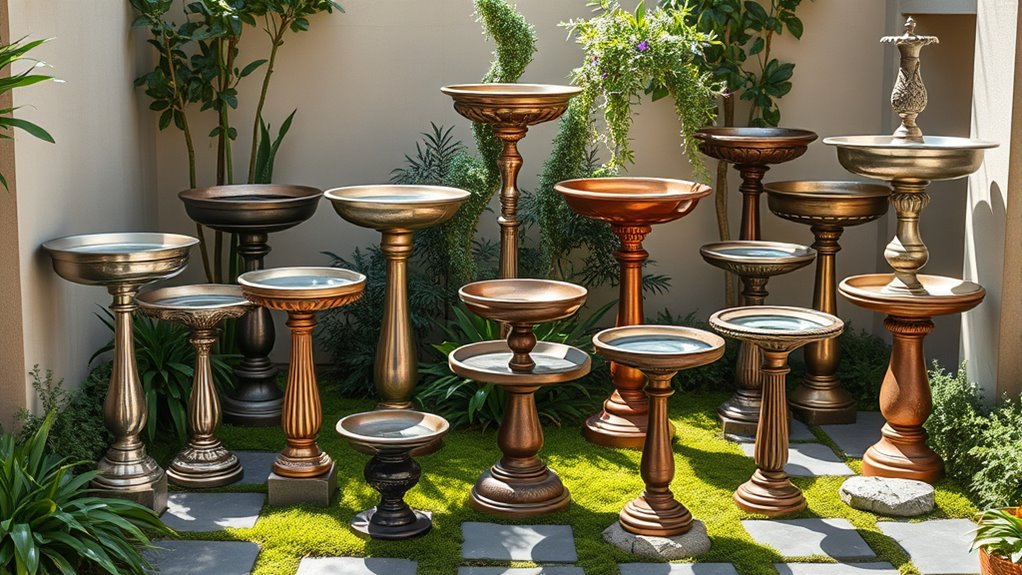 top metal bird baths 2026