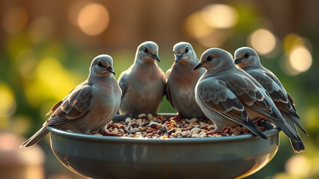 top mourning dove bird foods